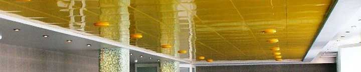 Кассетные потолки со скрытой подвесной системой 